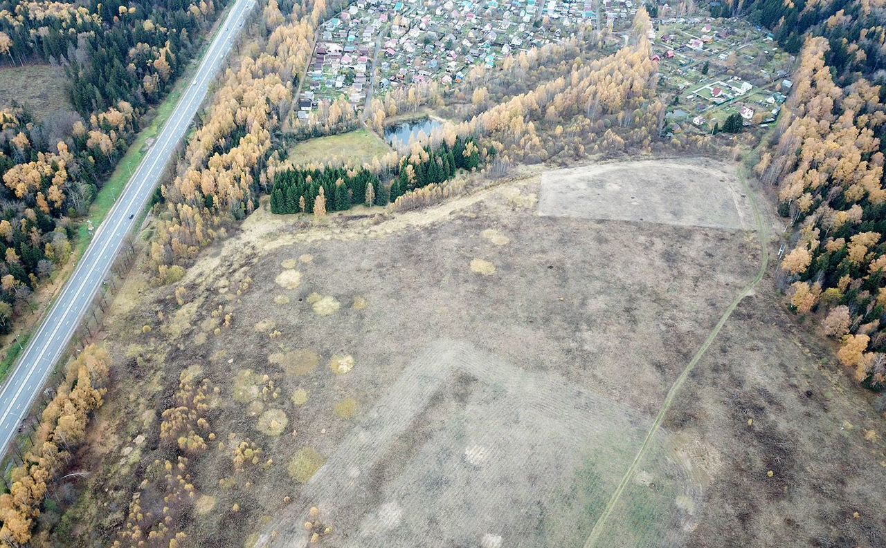 земля городской округ Солнечногорск 53 км, территориальное управление Смирновское, Рогачёвское шоссе фото 4