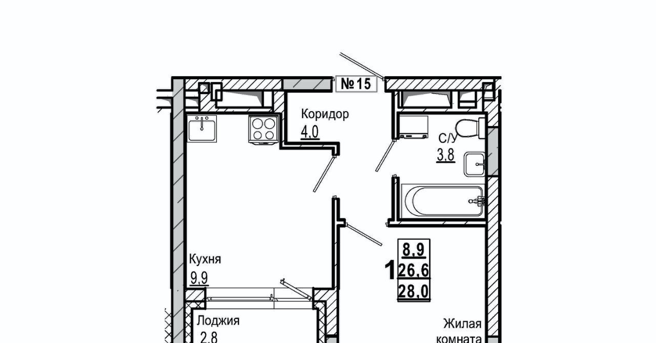 квартира г Дзержинск 56-й кв-л фото 1