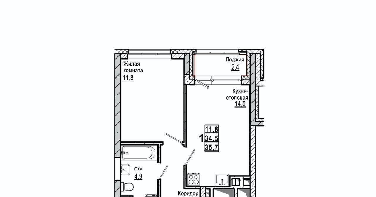квартира г Дзержинск 56-й кв-л фото 1