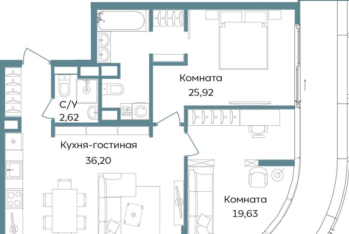 квартира г Саки ул Морская фото 1