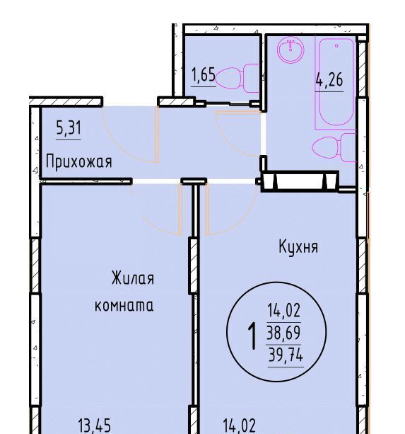 квартира г Ростов-на-Дону р-н Советский пр-кт Маршала Жукова 18 фото 1