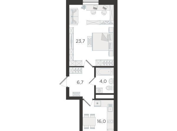 квартира г Екатеринбург Машиностроителей ул Учителей 33 фото 1