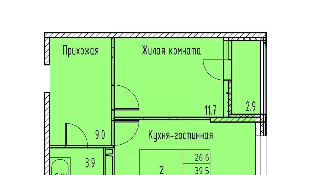 квартира г Ростов-на-Дону р-н Советский пр-кт Маршала Жукова 18/1 Левенцовский жилой район; Левенцовский жилой массив фото 1