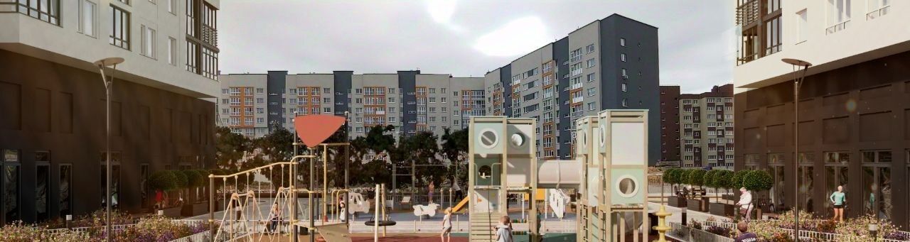 квартира г Калининград р-н Сельма ЖД «Солнечный» город жилой комплекс, Ленинградский фото 16