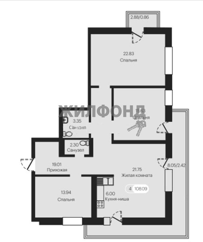 квартира р-н Советский дом 3 фото