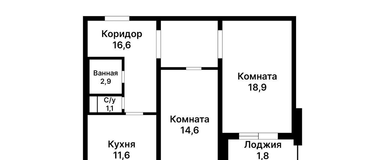 квартира г Балашиха мкр 1 Мая 17, Щёлковская фото 2