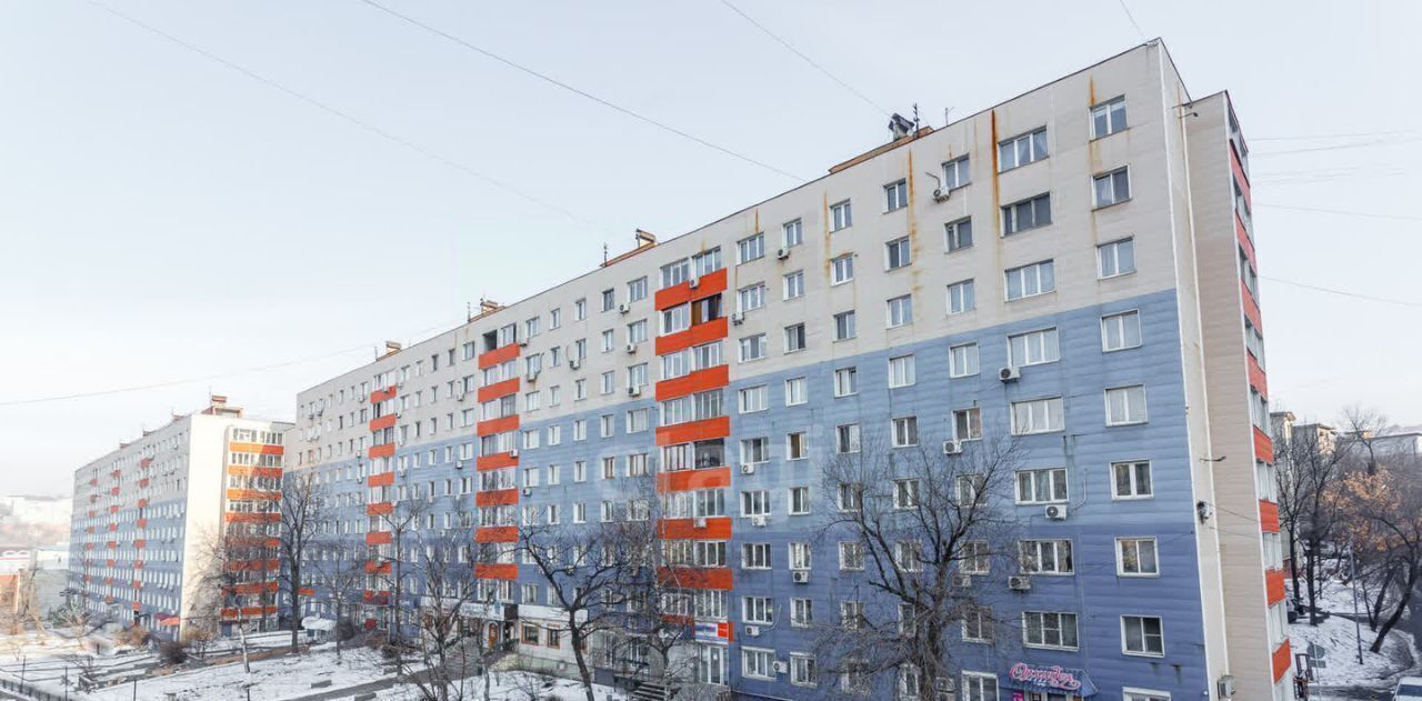 квартира г Владивосток р-н Первореченский ул Некрасовская 96 фото 32