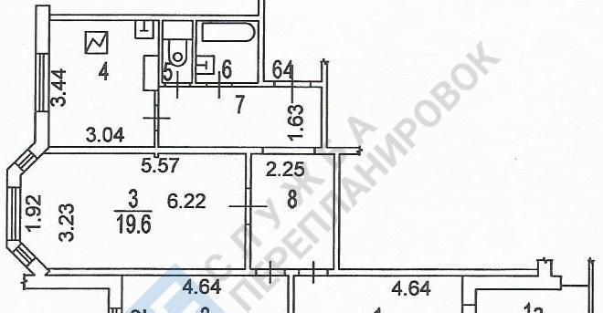 квартира г Москва метро Братиславская ул Братиславская 31к/3 фото 24