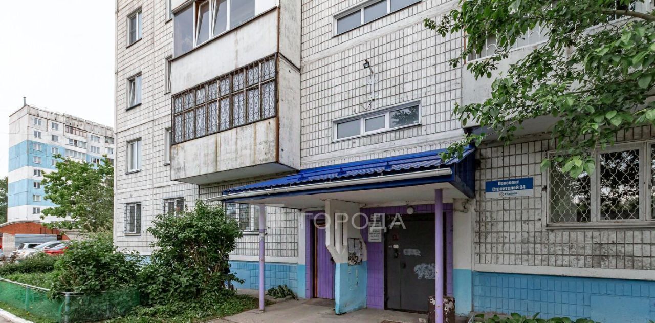 квартира г Барнаул р-н Железнодорожный пр-кт Строителей 34 фото 14