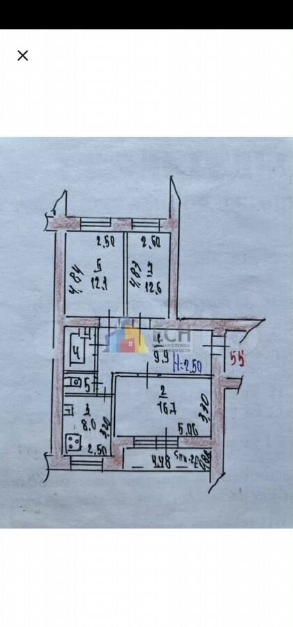 квартира р-н Алексинский г Алексин ул Дубравная 25к/1 фото 1