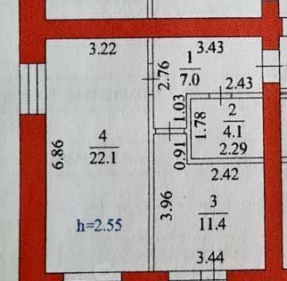 квартира г Благовещенск ул Шевченко 70/2 фото 30