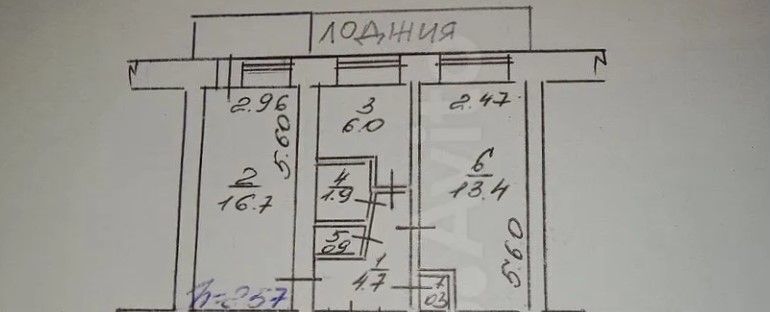 квартира г Севастополь ул Корчагина Павла 16 Крым фото 13