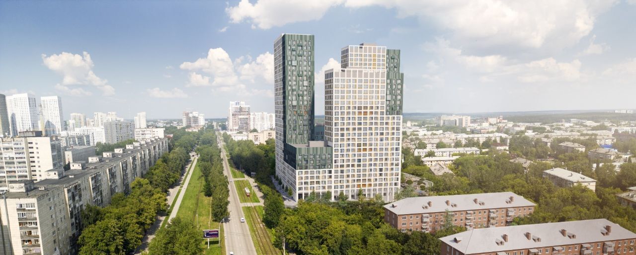квартира г Екатеринбург Уральская ВТУЗгородок ЖК «Б.26» жилрайон фото 48