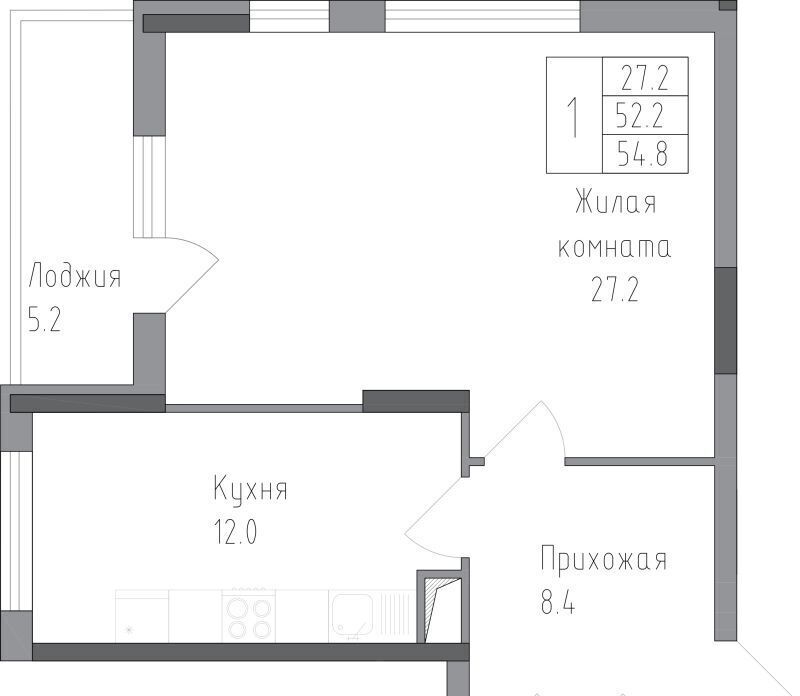 квартира г Липецк р-н Правобережный ул Тельмана 120 фото 1