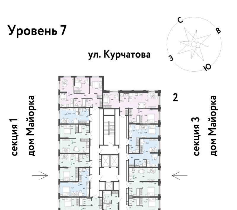 квартира г Тюмень р-н Калининский ул Краснооктябрьская 10к/2 фото 2