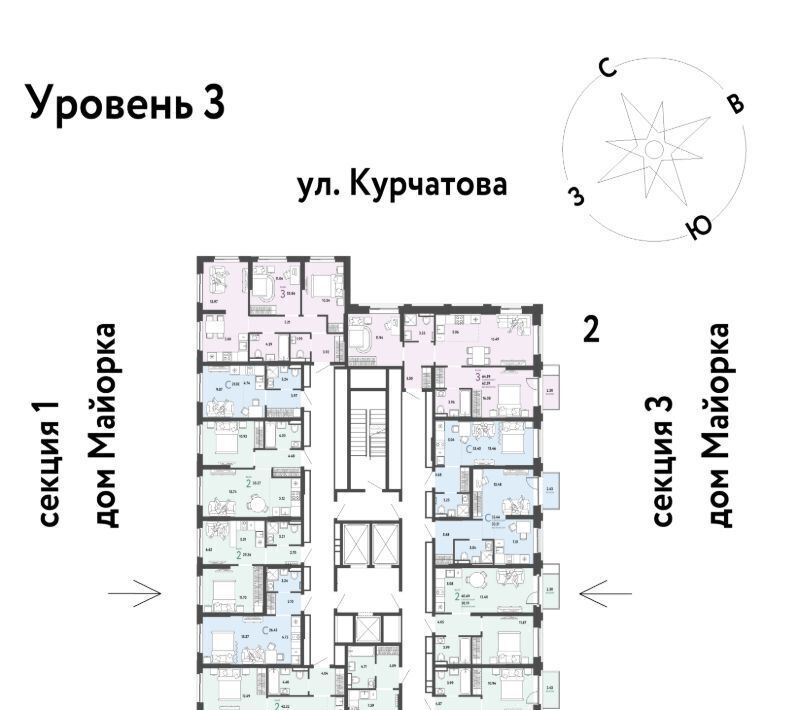 квартира г Тюмень р-н Калининский ул Краснооктябрьская 10к/2 фото 2