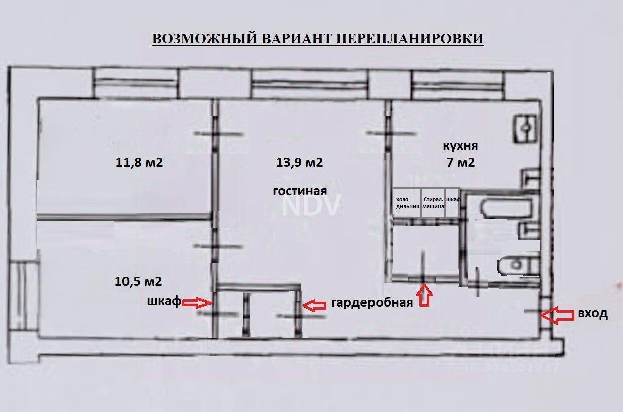 квартира г Москва СЗАО Лосиноостровский ул Тайнинская 16/2 Московская область фото 3