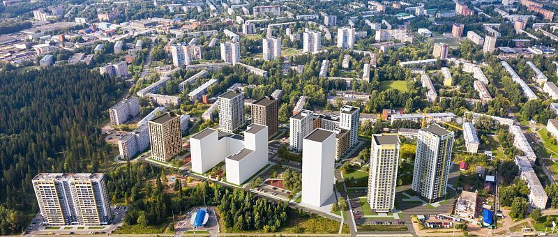 квартира г Ижевск р-н Индустриальный Буммаш ул 10 лет Октября 4 ЖК «Покровский» фото 3