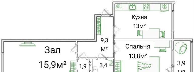 б-р Сиреневый 2 Миловский сельсовет, Уфа фото