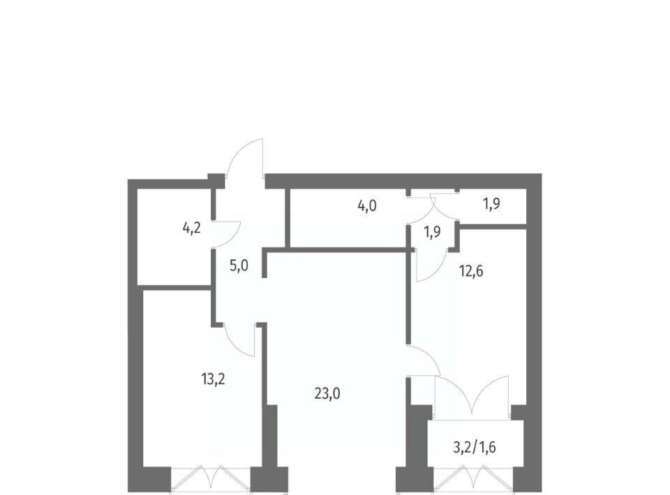 квартира г Санкт-Петербург метро Академическая ул Академика Константинова 1к/1 фото 1