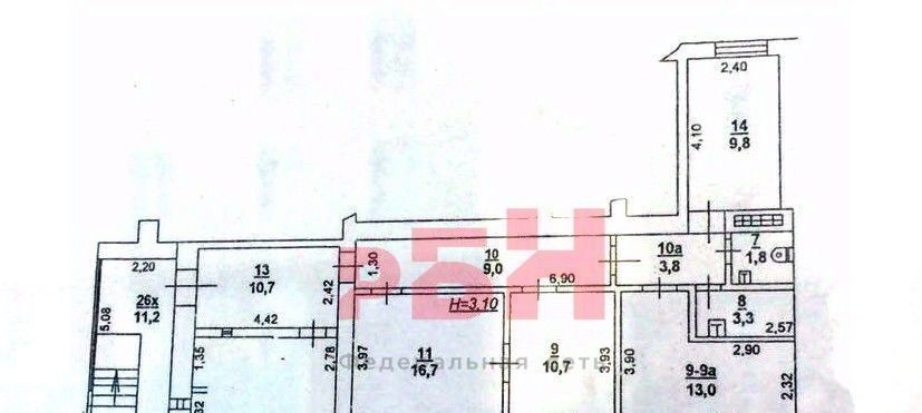 торговое помещение г Ростов-на-Дону р-н Кировский ул Города Волос 135/136 фото 12