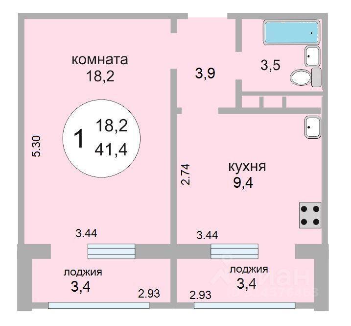 квартира г Королев ул Маяковского 18б фото 18