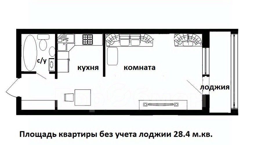 квартира г Москва метро Медведково ул Набережная 2а Московская область, Пушкино фото 15