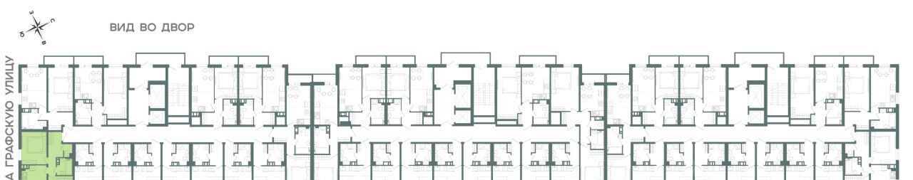 квартира р-н Всеволожский г Мурино ул Графская 6к/1 Девяткино фото 6
