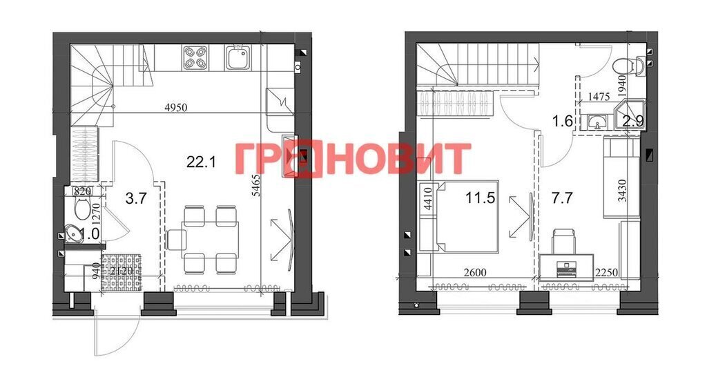 квартира р-н Новосибирский п Элитный р-н мкр Березки Площадь Маркса, 181 фото 1