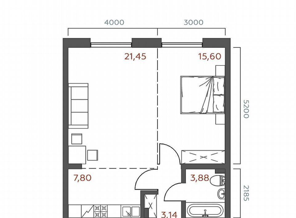 квартира г Иркутск р-н Октябрьский ул 6-я Советская 2 фото 2