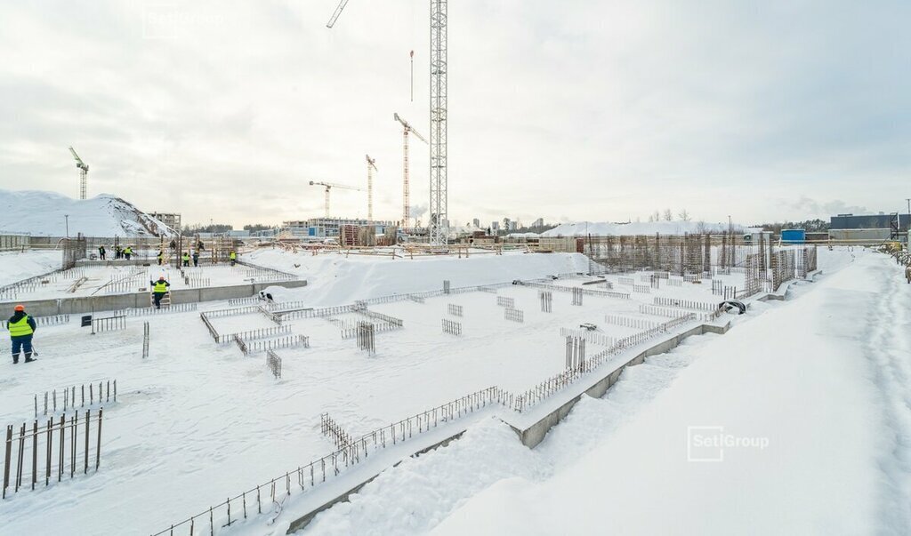 квартира г Санкт-Петербург метро Проспект Просвещения р-н Приморский муниципальный округ Коломяги фото 19