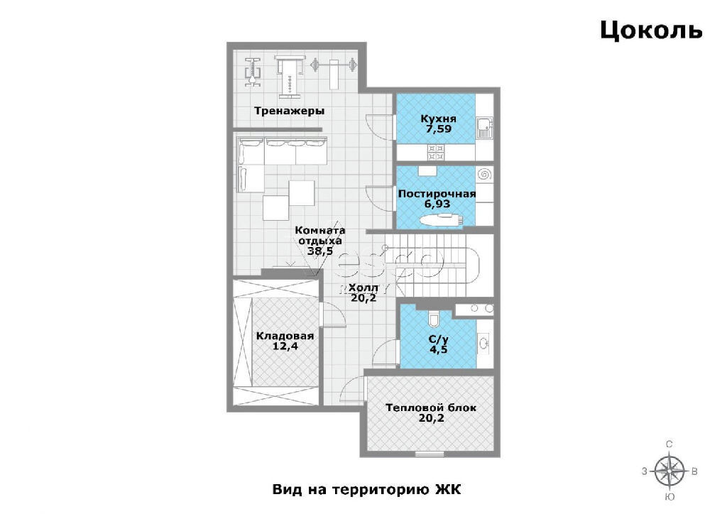 квартира г Москва п Новофедоровское д Зверево поле, Зверево д. Таманская ул., 3с 8, обл Московская, Октябрьское фото 4