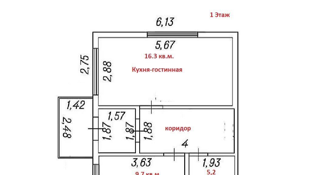 дом городской округ Дмитровский п Овсянниково Лобня, 40В фото 18