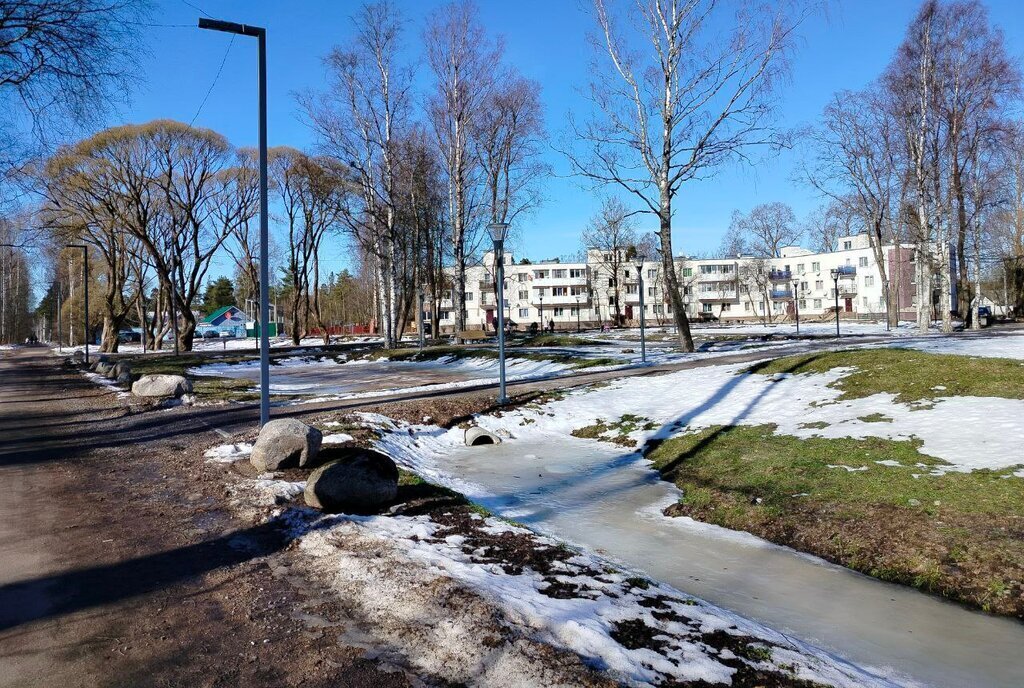 квартира городской посёлок Рахья, Ладожская, Октябрьская улица, 1 фото 1