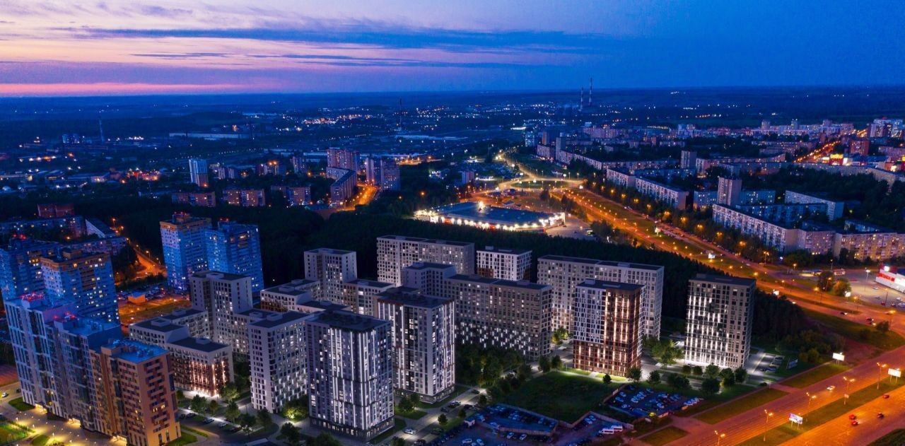 квартира г Ижевск р-н Устиновский Автопроизводство ЖК «Норвежский лес» 20 жилрайон фото 1