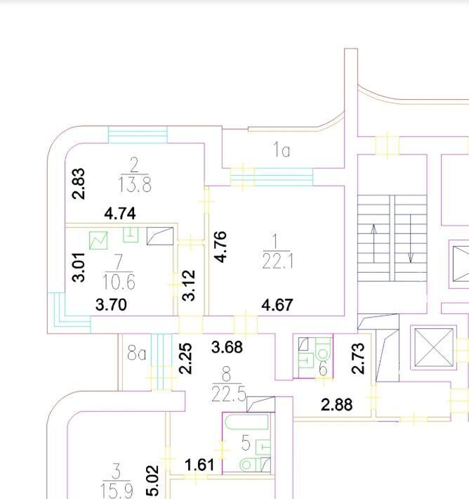 квартира г Москва метро Таганская ул Малые Каменщики 4 фото 30