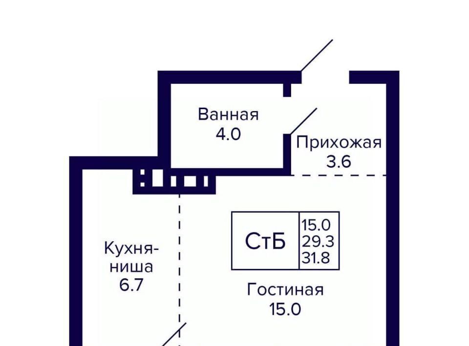 квартира г Новосибирск Берёзовая роща ул Фрунзе 220 фото 1