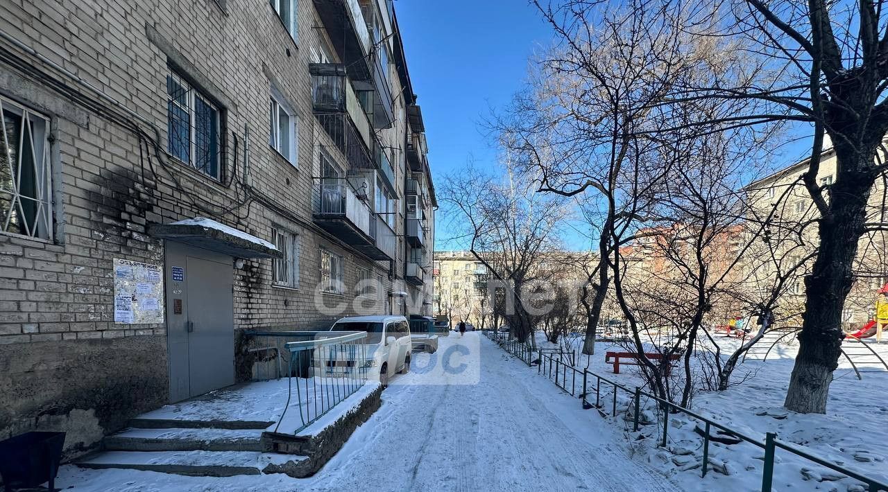 квартира г Чита р-н Центральный ул Курнатовского 37 фото 12