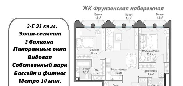 метро Фрунзенская наб Фрунзенская 30 клубный город-парк Фрунзенская набережная муниципальный округ Хамовники фото