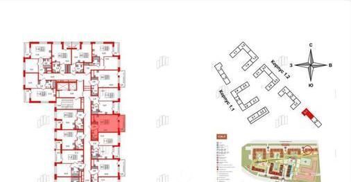 квартира г Санкт-Петербург метро Ленинский Проспект проезд 1-й Предпортовый 1 ЖК «Сенат в Московском» округ Новоизмайловское фото 3