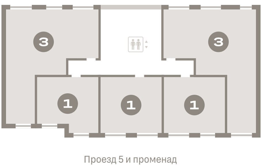 квартира г Екатеринбург Чкаловская ЖК Брусника в Академическом фото 3