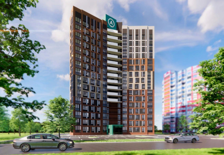квартира г Брянск р-н Советский ЖК «Атмосфера Джаз» ул. Бежицкая, д. 17 фото 1