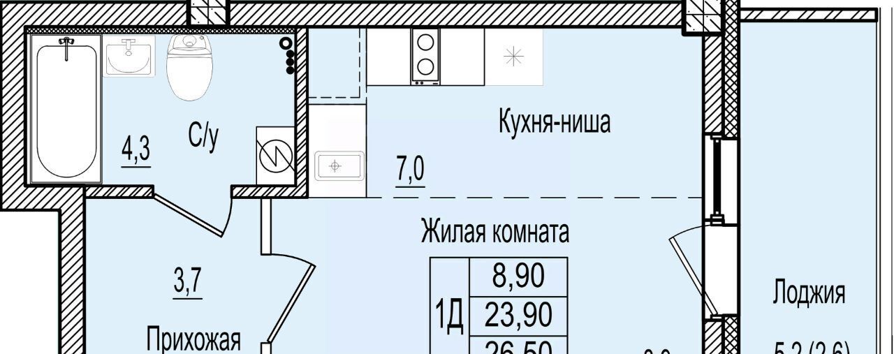 квартира г Псков Крестовский жилой комплекс фото 1