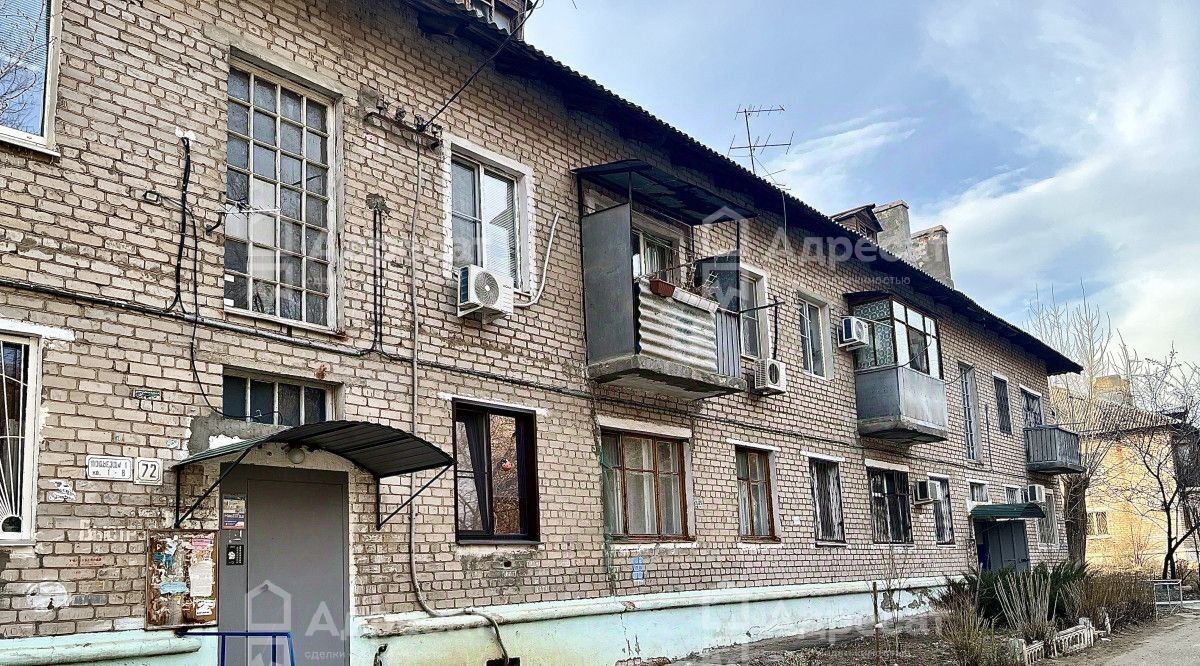 квартира г Волгоград р-н Кировский ул им. Быстрова 72 фото 3
