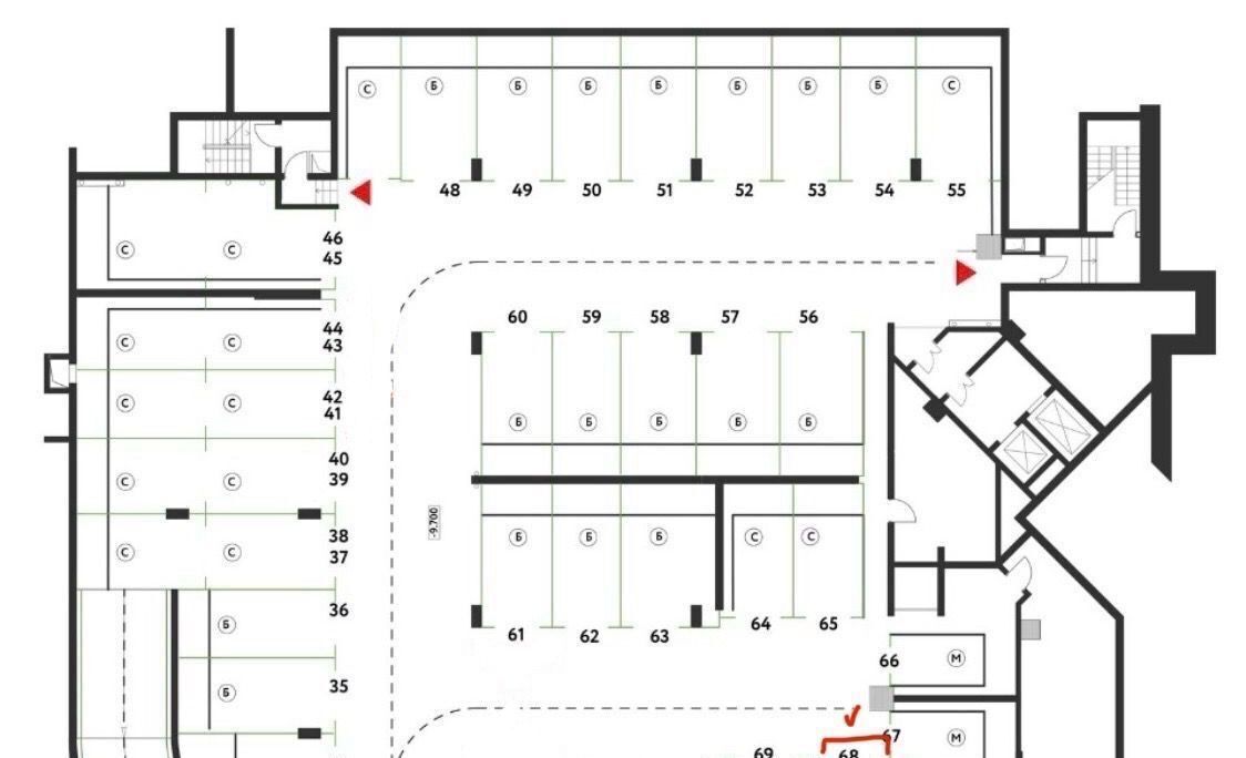 гараж г Москва метро Озерная пр-кт Мичуринский пр-кт Олимпийский 10к/1 деревня фото 4