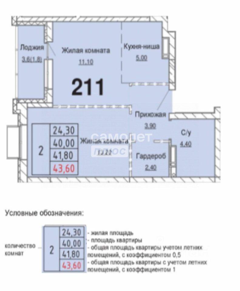 квартира г Видное ЖК Живописный 2 Бульвар Дмитрия Донского фото 2