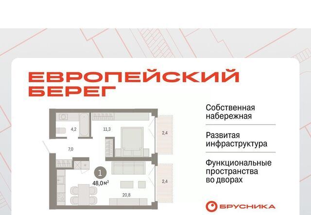 р-н Октябрьский Европейский Берег мкр фото