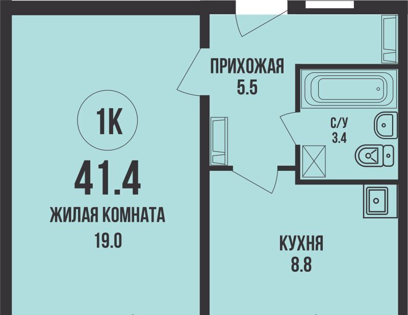 квартира г Новосибирск Заельцовская Династия жилой комплекс фото 1