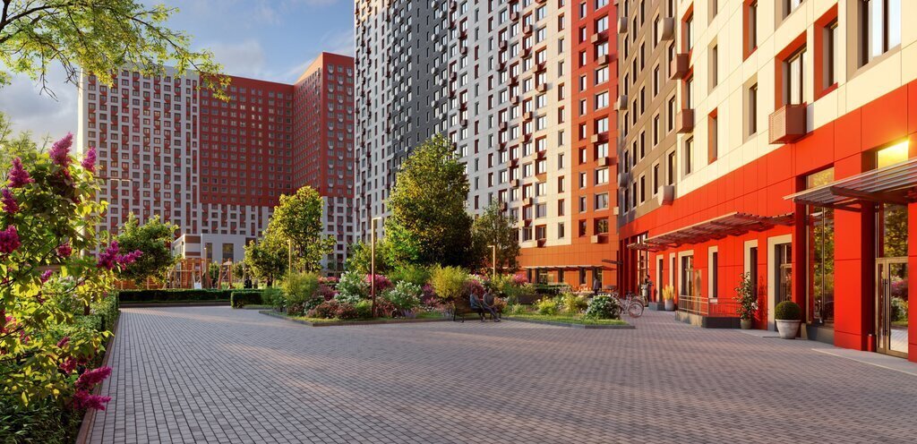 квартира г Москва п Внуковское ЖК «Городские истории» метро Рассказовка ТиНАО Внуково к 1 фото 13