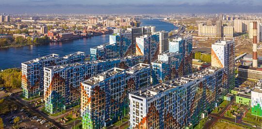 квартира г Санкт-Петербург метро Улица Дыбенко ул Крыленко 1с/4 1к фото 1